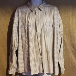 "Jonathan Chase" Men's Striped Button Down Shirt